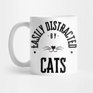 Easily Distracted by Cats Mug